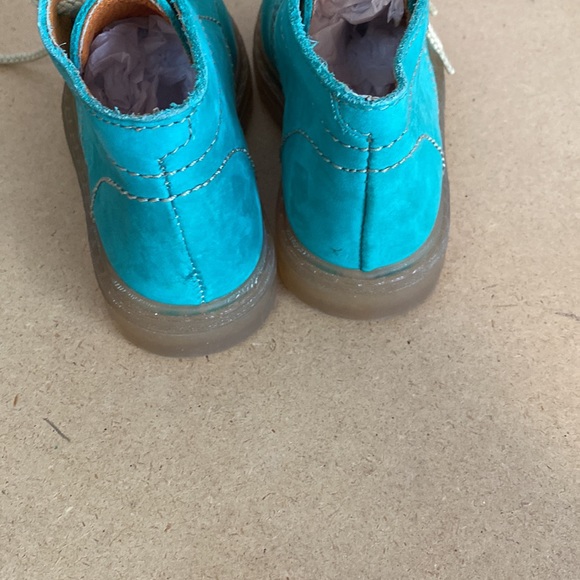 NWOT Cakewalk Greenies Toddler Shoes. EU25. Suede - Picture 2 of 9